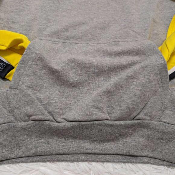 Kappa Unisex Crew Neck Gray Pullover Loopknit with logo Sweatshirt for 8Yrs NWOT - Picture 5 of 8